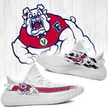 Load image into Gallery viewer, Fresno State Bulldogs NCAA Yeezy Boost 350 v2 Shoes Christmas Gift L2610-182