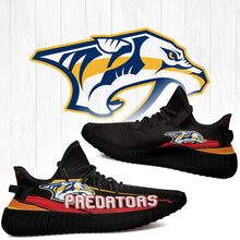 Load image into Gallery viewer, Nashville Predators NHL Yeezy Boost 350 v2 Shoes Christmas Gift L2810-06